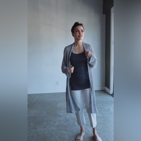 Málaga Cardigan Duster in Linen (Small) by Jarbo! - Picture 2 of 9